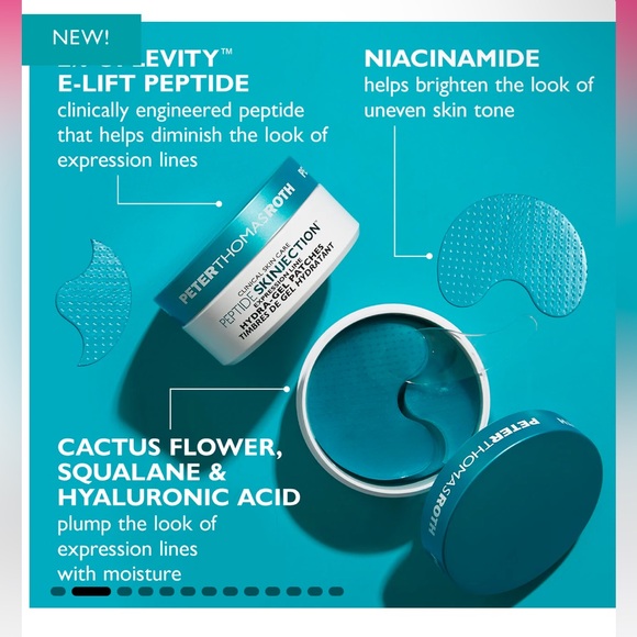 Peter Thomas Roth Hydra-Gel Patches - 60 patches new! - Picture 4 of 9